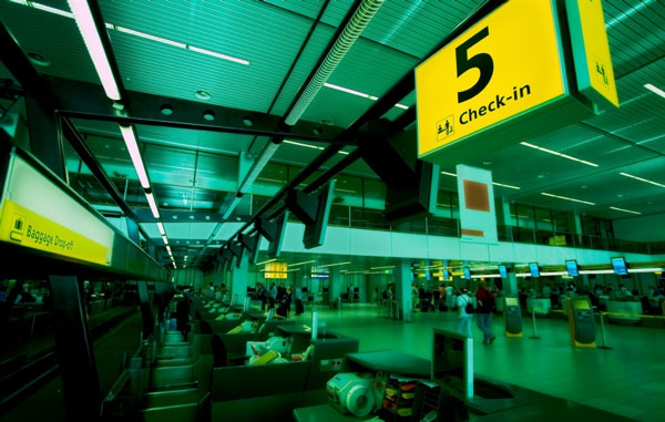 Check-in für die Karriere