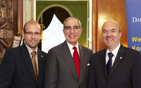 Von links nach rechts: Clemens Widhalm, Peter Handal, Robert Korp