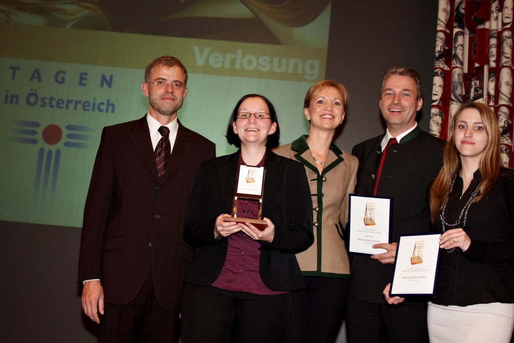 Tagen in Österreich präsentiert beste Seminarhotels – Goldenes F
